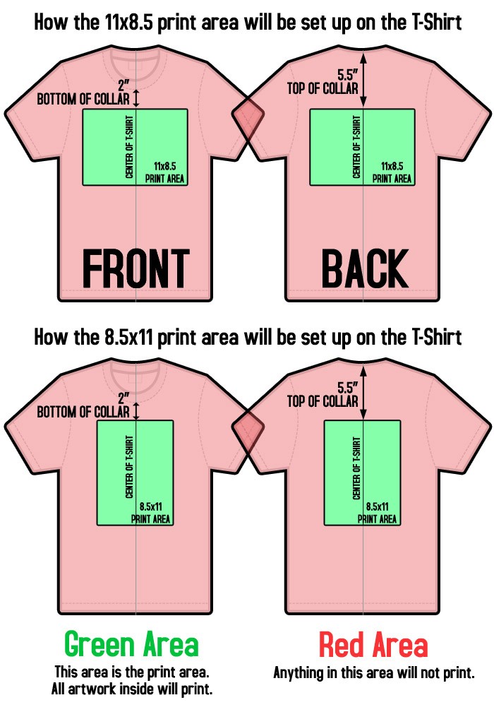 tshirt artwork layout