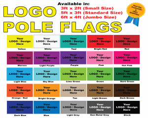 Order your Pole Flags Today!
