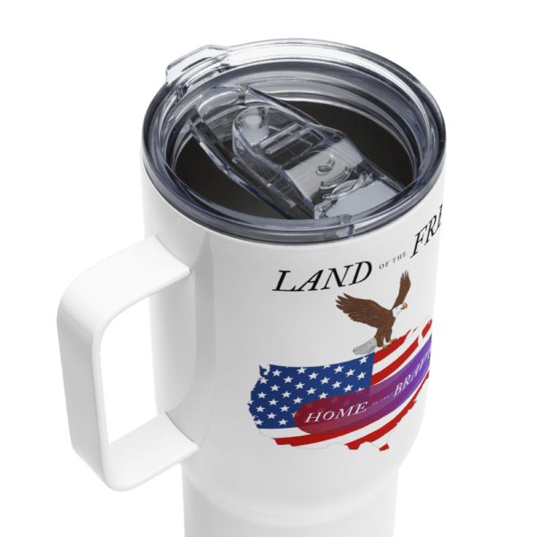 LAND of the FREE Travel mug