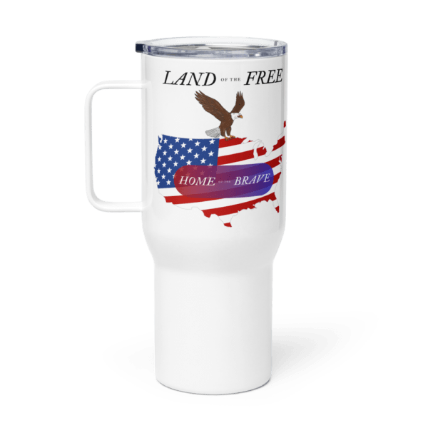 LAND of the FREE Travel mug